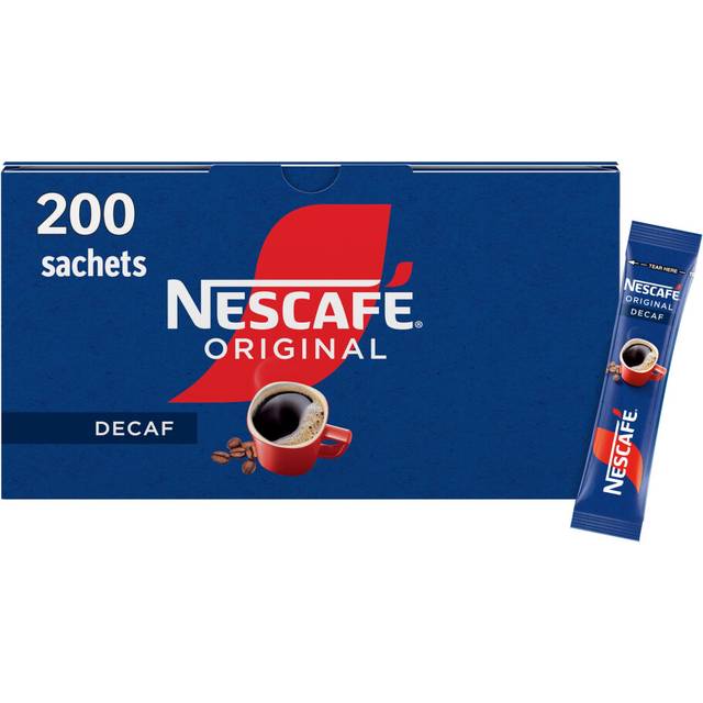 NESCAF? Original Decaf Instant Coffee Sachets - 200 x 1.8g Sticks