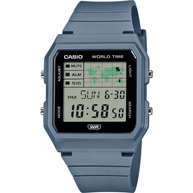 Casio POP Digital Bio Based Resin Strap Quartz LF-30W-2A Unisex Watch