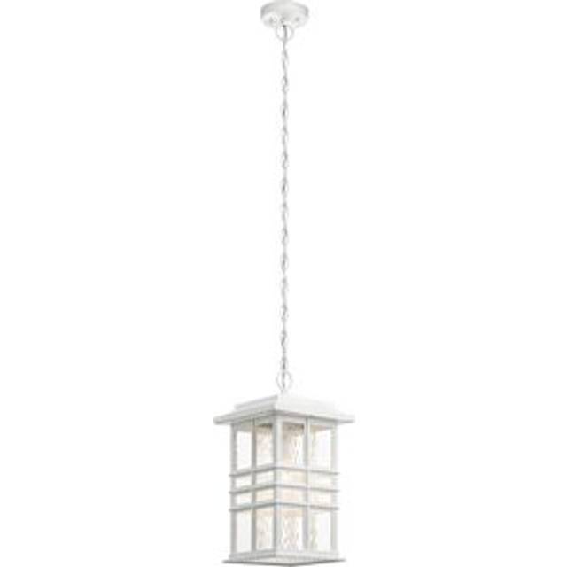 Dakota Fields Ferina 1 Light Outdoor Hanging Lantern White 25.4cm H X 16.5cm W X 16.5cm D