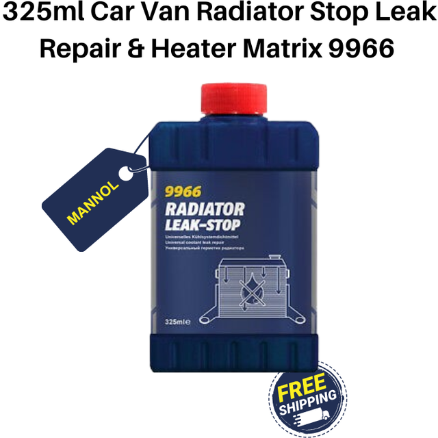 Mannol coolant seal prevent leaks radiator leak-stop 325ml
