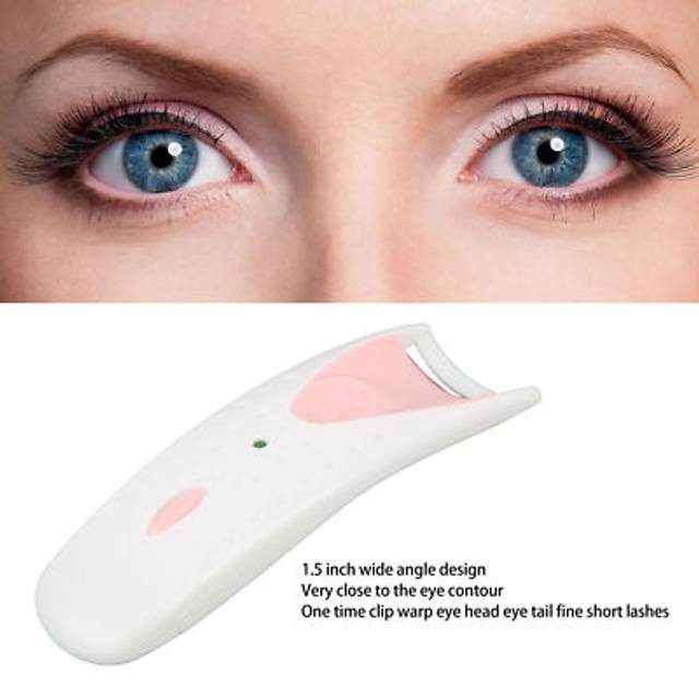 Electric Heated Eyelash Curler Temperature Controllable Portable Electric