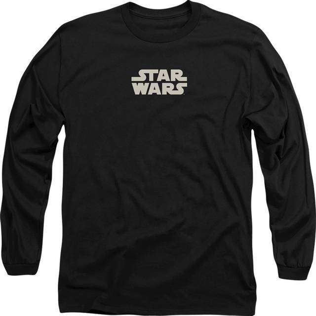 Star Wars Empire Strikes Back Long Sleeve T-Shirt, Black - XXL