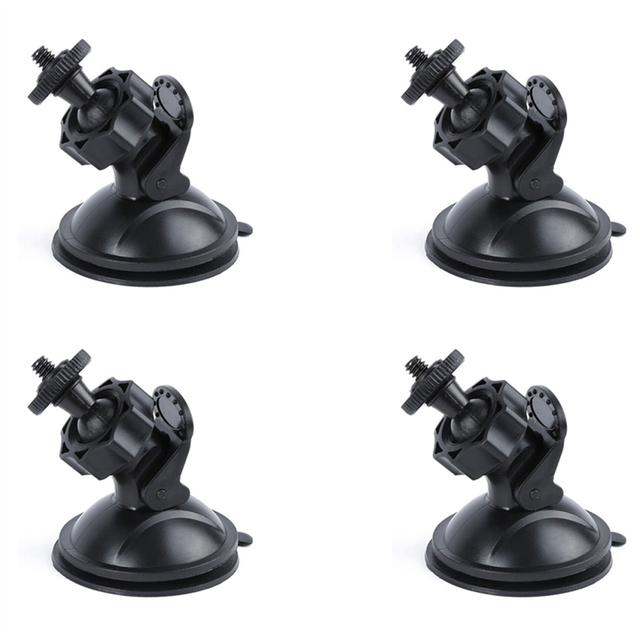 4X Car Windshield Suction Cup Mount for Action Cam Keys Camera
