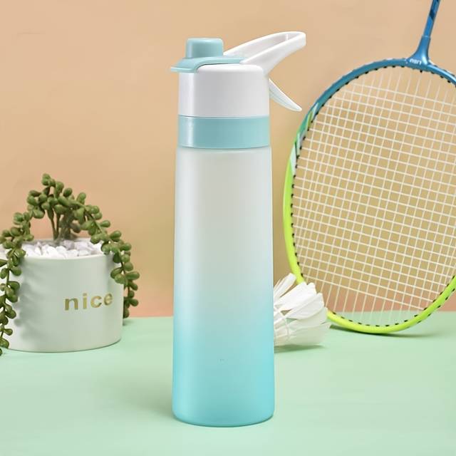 TEMU 700ml Sport Spray Mist Water Bottle Drinking Kettle Water Cup