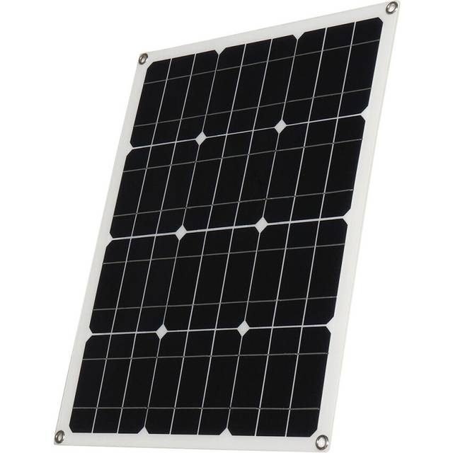 40W Solar Panel Controller Car Charger Output Battery Clip Solar Power Panel