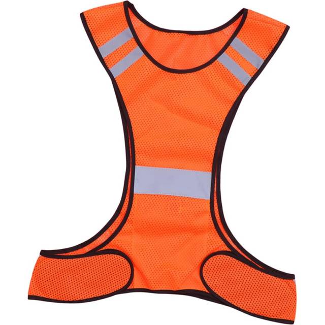 High Visibility Reflective for Men and Women Lightweight Mesh Running Vest for Night Walking Cycling and Outdoor