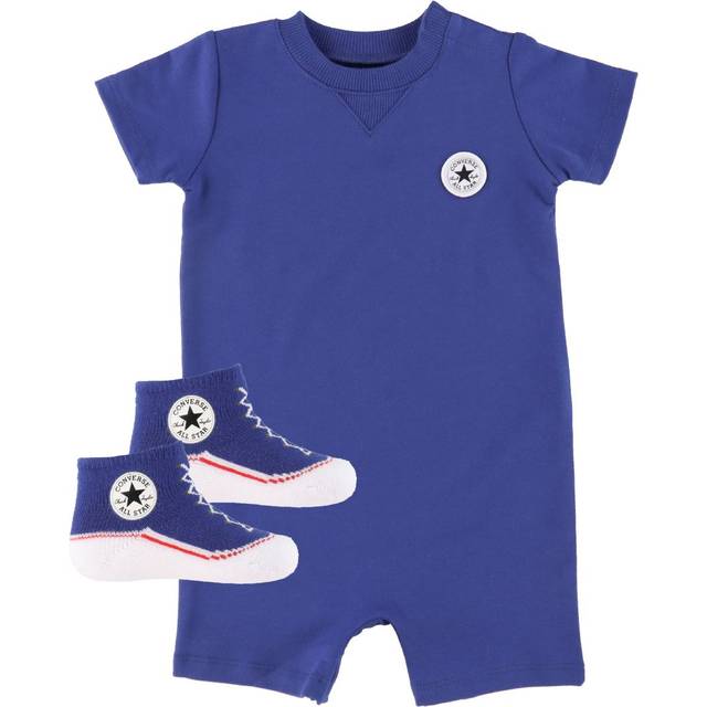 Converse Set - Sommardräkt/Strumpor - Converse Blue - Converse - 9 mån - Sommardräkt