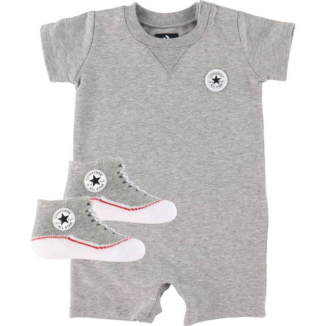 CONVERSE Rm-Romper + Attachment |Grå |62/68