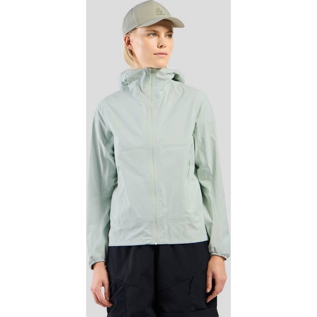 Odlo - Women's Essential 2.5L Waterproof Jacket Hardshell - Waterproof jacket size XL, green