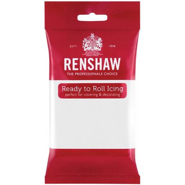 Renshaw Ready To Roll Coloured Icing - 250G White