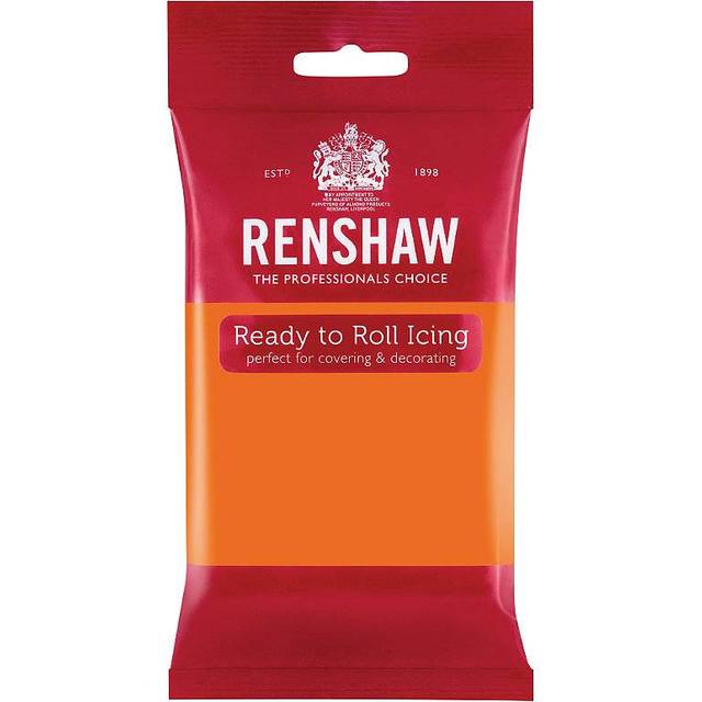 Renshaw Ready To Roll Coloured Icing - 250G Orange