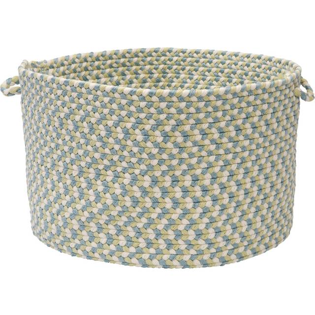 Colonial Mills Boston Common Utility Basket, 18 by 12-Inch, Driftwood Teal