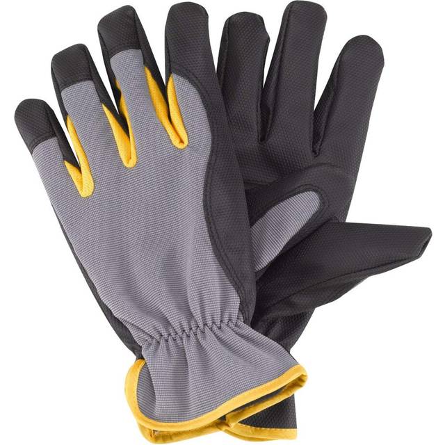 1X Pair Briers Advanced All Weather Gardening Gloves Waterproof Windproof Professional Size L Summer Winter Elasticated Wrist