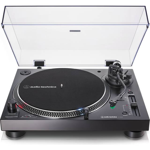 Audio Technica AT-LP120XUSB vinylspelare med RIAA-steg och USB, svart
