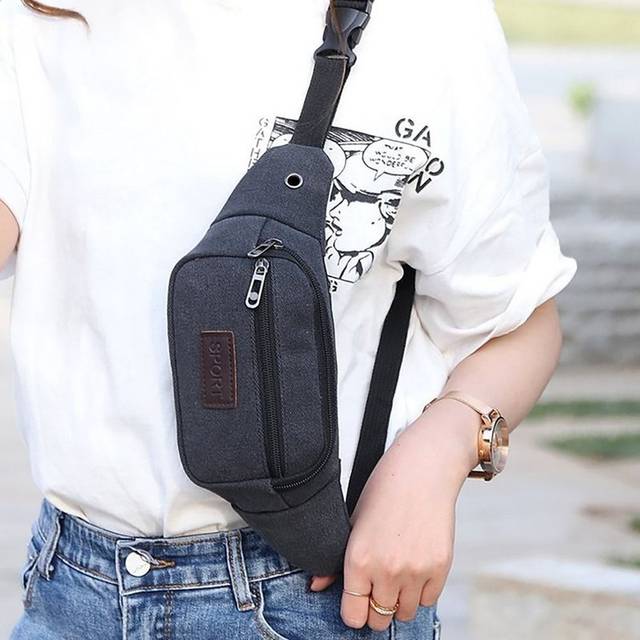 Waterproof running waist bag wear-resistant phone bag outdoor riding fitness