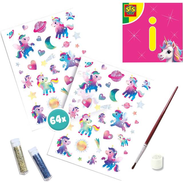 Unicorn - Tattoos and Glitters - Multi - 1 Pack