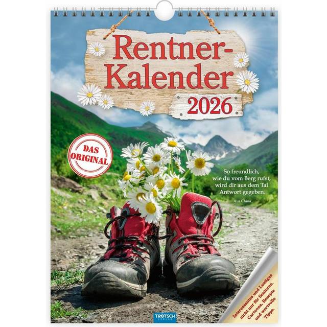 Trötsch Verlag Classickalender Rentnerkalender 2026