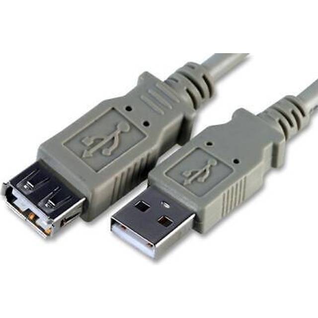 Pro Signal - Usb 2.0 A Plug To A Socket Lead, 1.8m