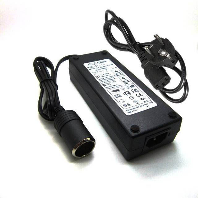 12V 10A 120W Power convert AC 110V-240V input TO DC 12V 10A output adapter car power supply cigarette lighter converter