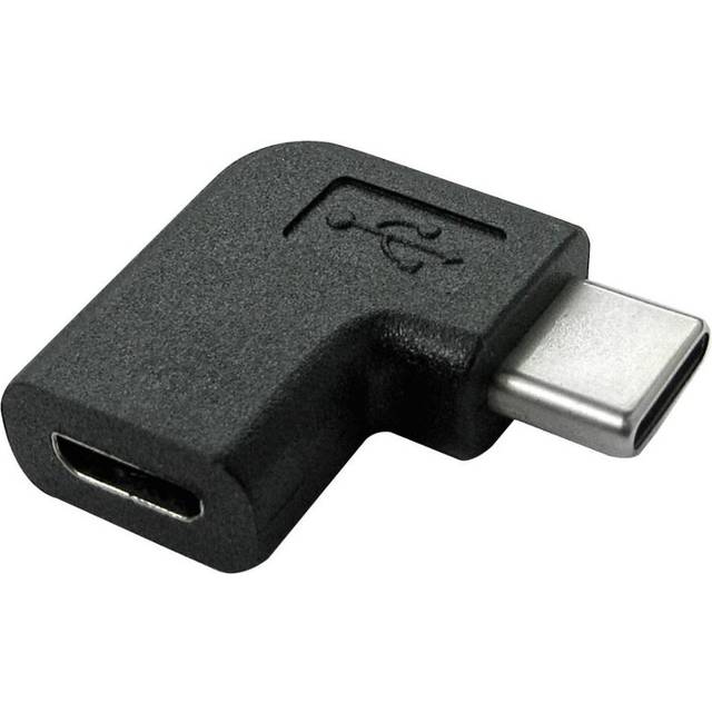 Pro signal - right angled usb-c to male micro usb b female usb 2.0 adaptor