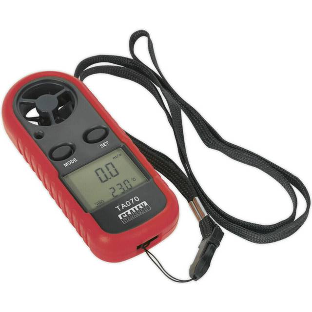 Anemometer - Wind Speed Measuring - Extraction Fan Testing - Battery Powered