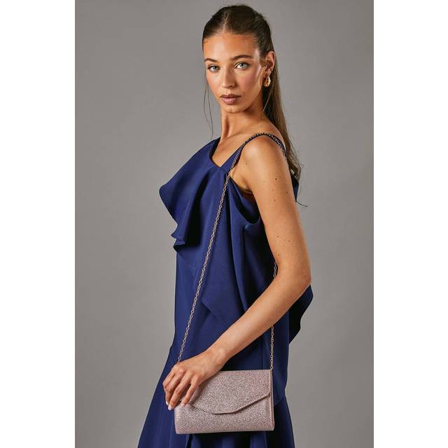 Coast rose gold clutch womens occasion bags & purses