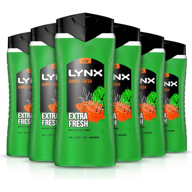 TEMU Lynx Shower Gel 225ml - Pack Of 6