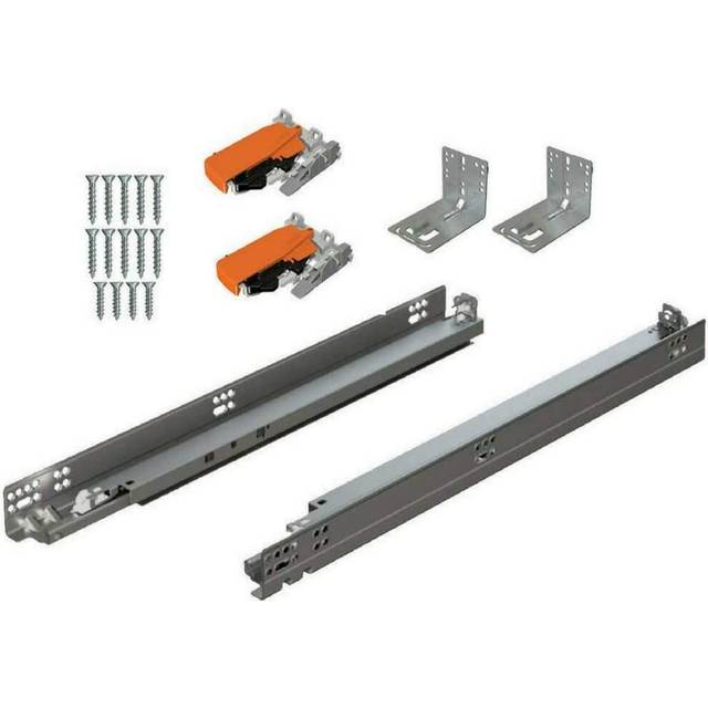 BLUM Tandem Plus BLUMOTION Drawer Slides complete Pair  with Runners 563H  Locking Devices  Rear Mounting Brackets and Screws (for face Frame or Frame