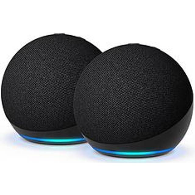 Amazon Echo Dot (5Th Generation) Smart Speaker - 2 Pack, Black