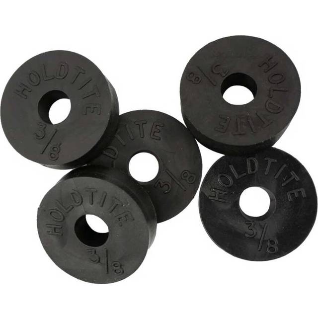 5 Pack 3/8' Flat Tap Washers (15.7mm od) Rubber