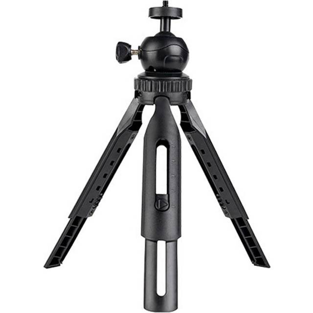 Multifunctional Mini Tripod for Cameras & Phones Desktop Portable Vlog Selfie Stick with 360 Ball Black