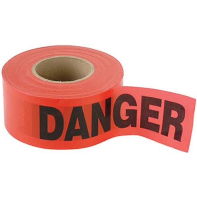 16003 1000 ft. Red Danger Tape