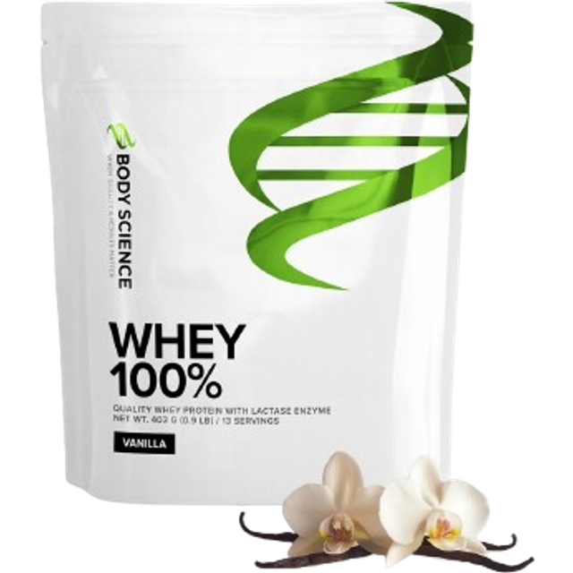 Body Science Whey 100% - 400 g 400 g Vanilla