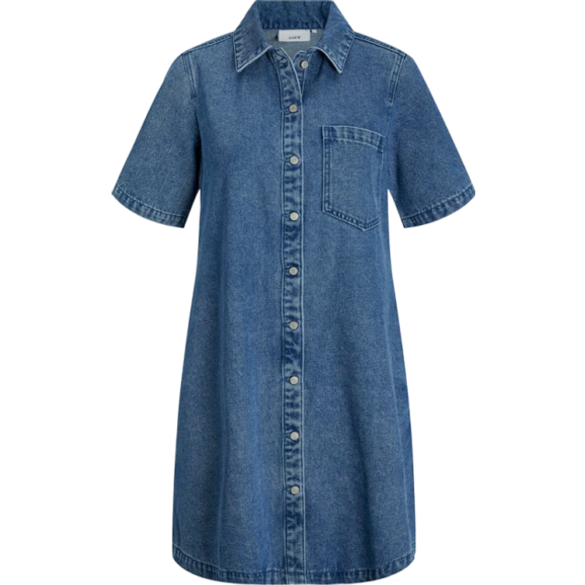 JJXX Amara Denim Dress - Medium Blue Denim