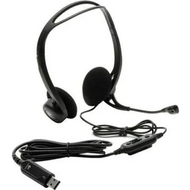 Logitech 960 USB 981-000100 Hörlurar, Svart