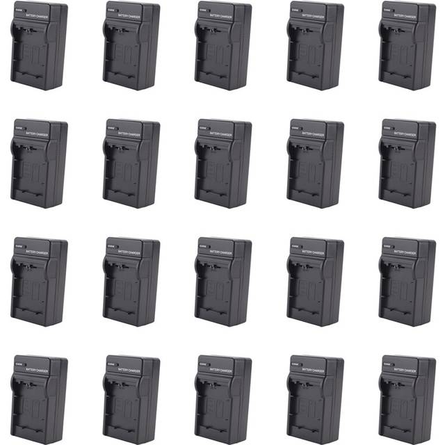 20X Battery Charger AC Adapter for NP-FW50 Alpha NEX-3, NEX-5,NEX-5N NEX-7 NEX-C3 S, NEX-F3, -A33, -A35
