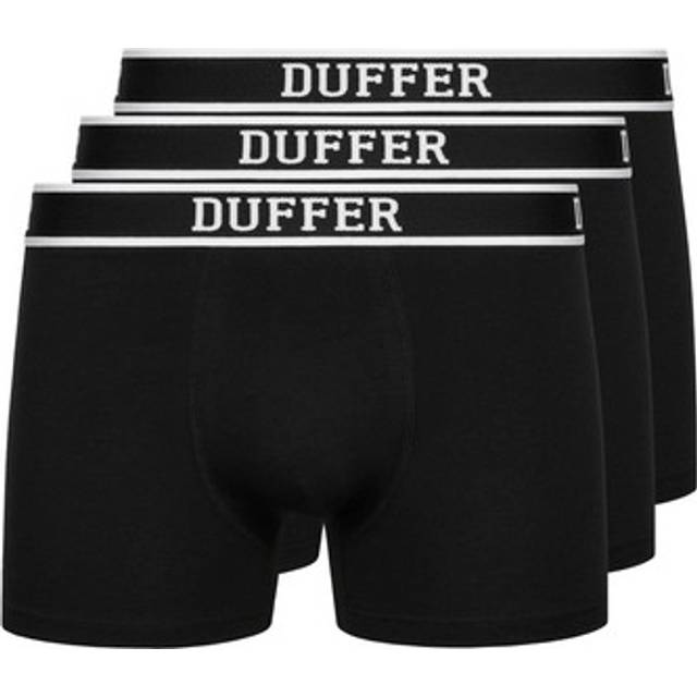 (XXL, Multicoloured) Duffer Mens Easton Boxer Shorts (Pack of 3)