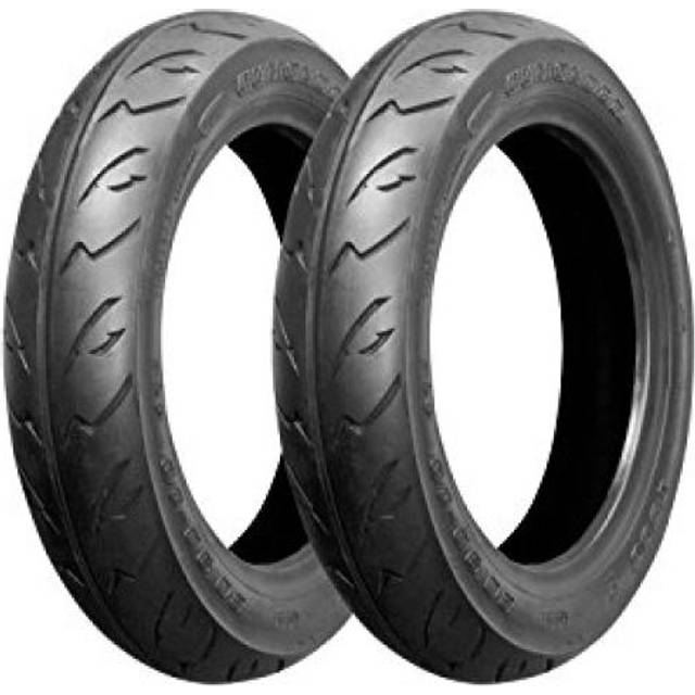 Bike Parts Center Bike Tires 35J Set of 5 Tubeless 790201 80/90-10 T/L