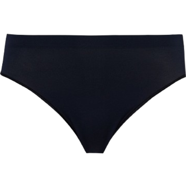 Touch Feeling High-Cut Briefs - DEEP NAVY - X-Small