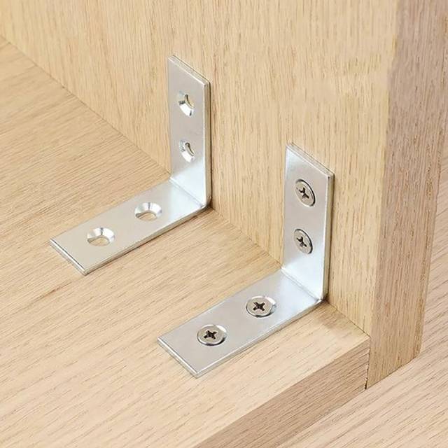 Dekton mending plate joining bracket right angle corner connector fixing 50mm