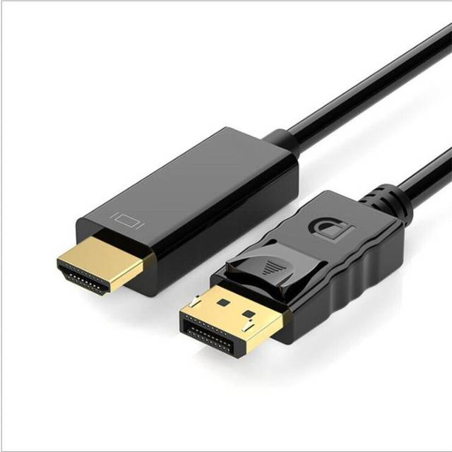 Super Long 1.8 Meters Display Port DP Male to HDMI Cable Adapter Converter Cable 4K Laptop PC HD TV Converter