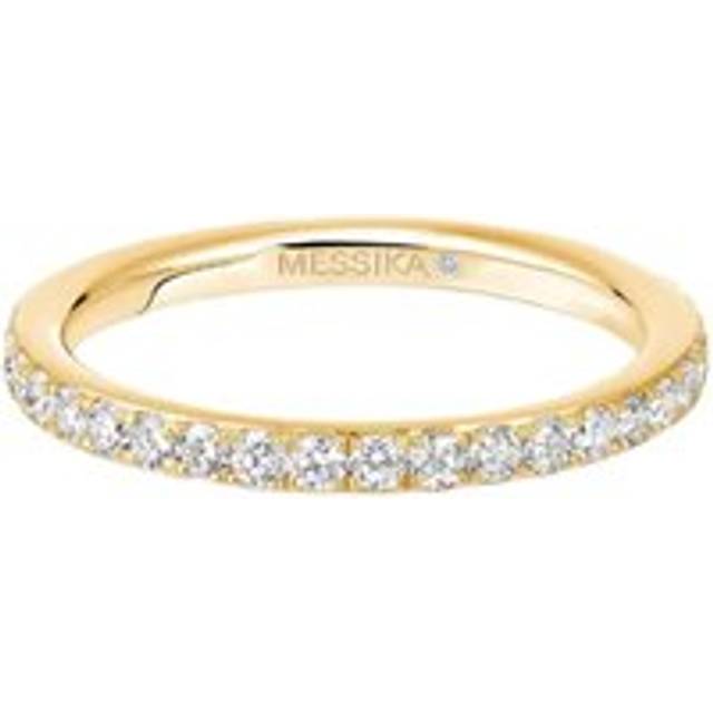 Messika Gatsby 18ct Yellow Gold 0.65ct Diamond Wedding Ring - L