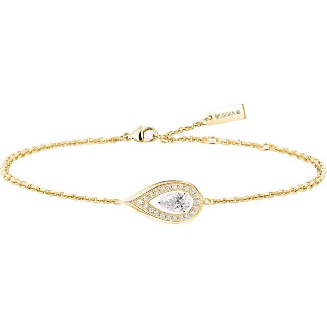 Messika Fiery 18ct Yellow Gold 0.10ct Diamond Bracelet