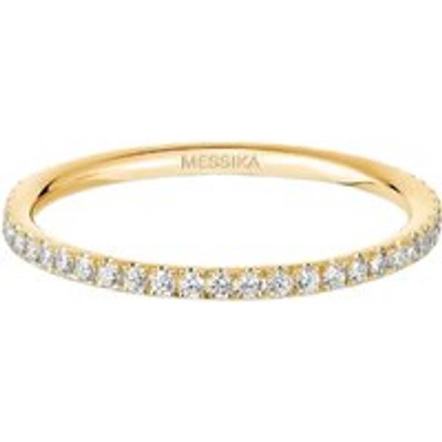 Messika Gatsby 18ct Yellow Gold 0.26ct Diamond Wedding Ring - M.5