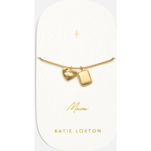 Katie Loxton Mum Waterproof Gold Charm Bracelet, Gold, Women