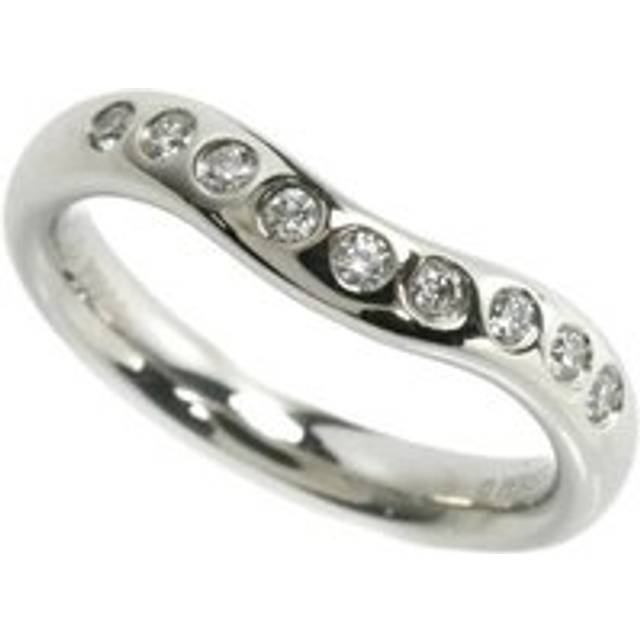 Womens Preloved Soleste Diamond Ring Platinum Wo - Silver - Grey - One Size