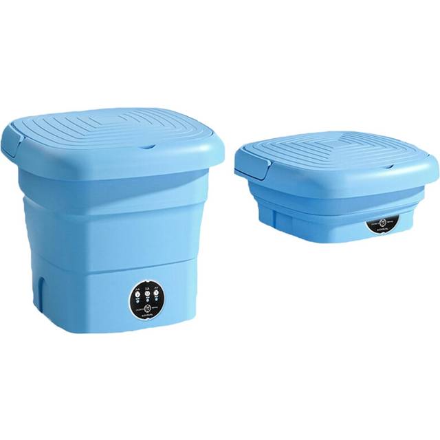 Dormitory Portable Mini Washing Machine Folding Household Small US Plug