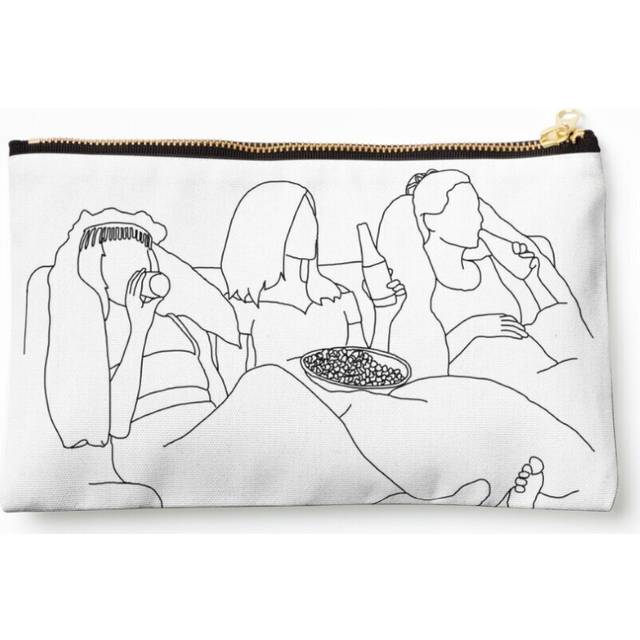 Makeup Bag This really does put me in a better mood... Cosmetic Organizer Tyvek Paper Bags Zipper Pouch