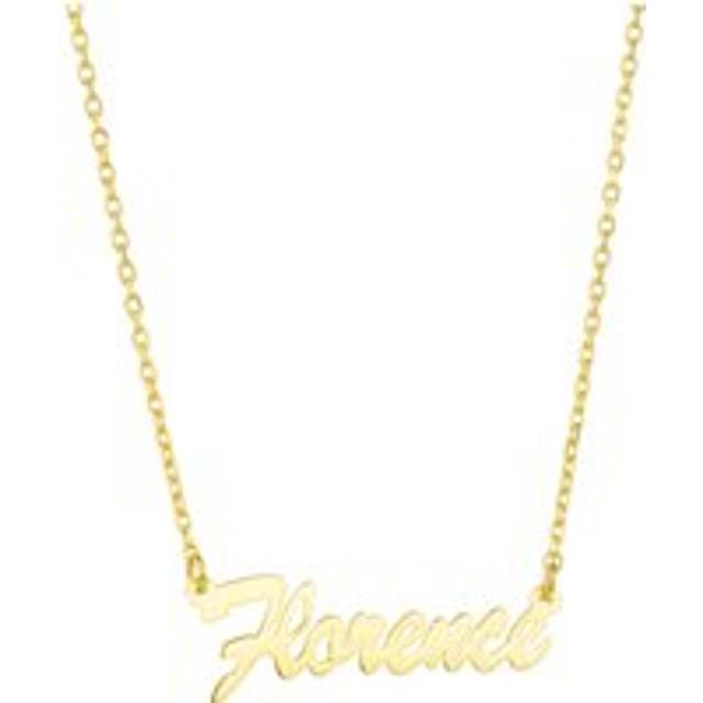14ct Fine Solid Gold Signature Name Necklace