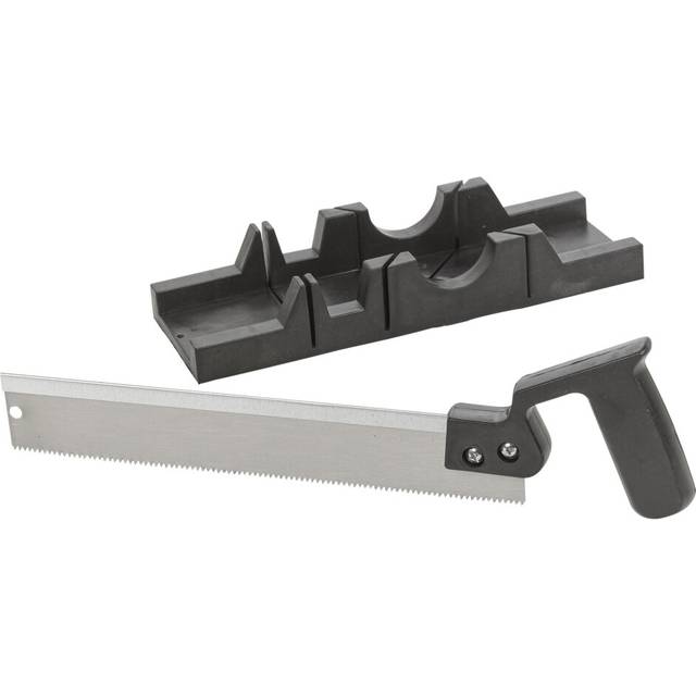 2 Pcs Black Precision Mitre Box Sawing Saw Set